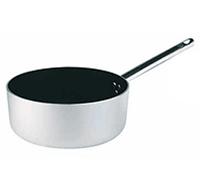 CASSERUOLA BASSA Alluminio 3 Ø cm 28 X9,5H Antiaderente 1 Manico Pentole Agnelli