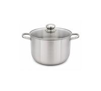 Casseruola Baumalu Alta Acciaio Inox 32L 36cm Coperchio Professionale