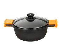 Casseruola alta efficiente BRA con coperchio in alluminio pressofuso da 36 cm