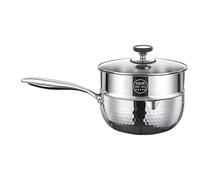 Casseruola con coperchio - antiaderente con coperchio manico e beccuccio, set cottura a vapore per casseruola - per friggere stufare bollire cucinare pasti sani cucina domestica