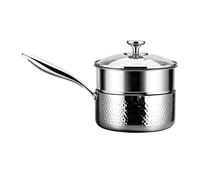 Casseruola Con Coperchio,Casseruola Coperchio | Acciaio Inossidabile Antiaderente Beccuccio,Set Di Pentole Per Cottura A Vapore Friggere, Sobbollire, Bollire, Cucinare, Mangiar