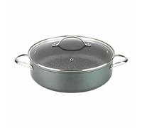 Casseruola con coperchio Fagor Grigio Ø 28 cm Alluminio Forgiato