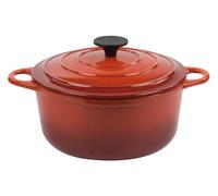 CASSERUOLA GHISA TONDA C/COP NORMANDIE cm 24 ILSA