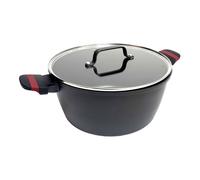 Casseruola con coperchio San Ignacio denia experto Nero Rosso Ø 24 cm