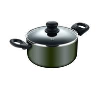 Casseruola con coperchio San Ignacio experto Nero Verde Ø 20 cm