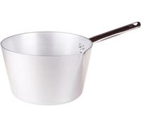 Pentole Agnelli Alluminio ALMA10916 Linea 3mm Casseruola Conica con 1 Manico, 16 cm, Acciaio