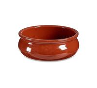 CASSERUOLA DAM DM99514C41 - Set 12 pezzi in ceramica, marrone, design arrotondato