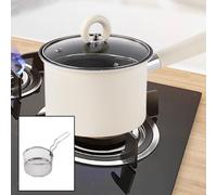 Casseruola di pentole in pentola friggibile con filtro per patatine da