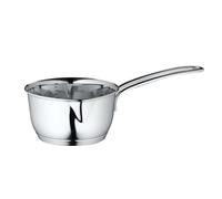 Küchenprofi K2370502818 - Casseruola con manico, 18 x 95 Cm-Kp2370502818, in acciaio INOX 18/8, 1,4 litri, colore: Argento