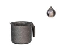 Casseruola H&H Bollilatte Un Manico Antiaderente Stone Per Induzione Colore 12Cm