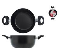 Casseruola Home antiaderente modello 'maitre' 2 manici Cm 18