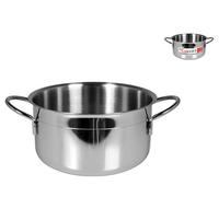 Casseruola HOME in acciaio Inox Ecopoint 2 Manici Cm 20