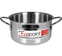 Casseruola HOME in acciaio Inox Ecopoint 2 Manici Cm 34