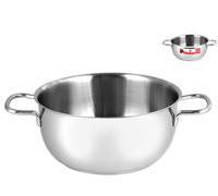 Casseruola in acciaio Inox marca Home diametro Cm 22