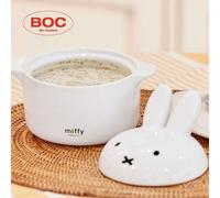 Casseruola in ceramica Miffy 1,8 L resistente al calore pentola in terracotta...