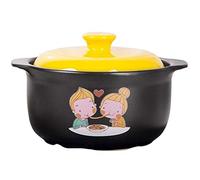 Casseruola - Induzione per la stufa a gas in fiamme Special Zupt Stew Pot Wide Mouth Ceramic Ceramic Cina di medicina cinese (dimensione: 2L) (3L)