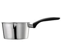 CASSERUOLA INOX CONICA CON MANICO 16 CM