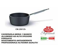 CASSERUOLA MEDIA ANTIADERENTE 1 MAN. CM.28