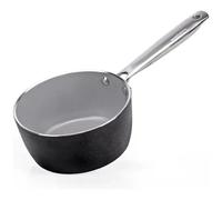 Alluflon Moneta Casseruola Armonia Finegres Manico Lungo 16cm Nero 0005390516