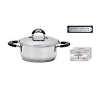 CASSERUOLA MSB BAVARIA 18/10 INDUZIONE 16 18 20 22 24 26 28 30 + COPERCHIO 2023