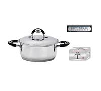CASSERUOLA MSB BAVARIA 18/10 INDUZIONE 16 18 20 22 24 26 28 30 + COPERCHIO 2023