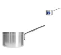 Casseruola Pardini in alluminio Albergo alta 1 manico cm 16