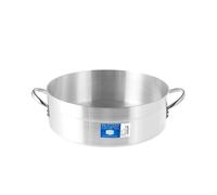 Casseruola Pardini in alluminio bassa Albergo 2 manici 32 cm.
