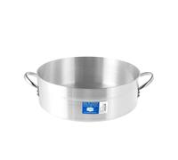 Casseruola Pardini in alluminio bassa Albergo 2 manici 34 cm.
