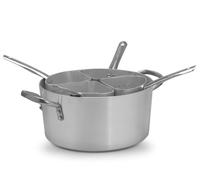 Casseruola Pardini in alluminio media 4 spicchi Cm 40