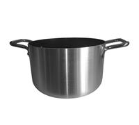 Casseruola Pentola Alta Alluminio Antiaderente 11 Litri D28 H18 uso professional