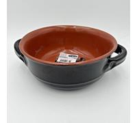 Vulcania Casseruola 2 Manici in Ceramica, Marrone, cm 18 - 5670518