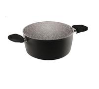 Casseruola pentola due manici antiaderente Black Pearl Aeternum