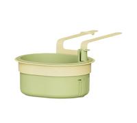 Casseruola per lavello da cucina, design compatto pieghevole, per lavare frutta e verdura, in silicone, griglia regolabile per alimenti, rifiuti per hotel, ristoranti, L