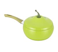 Casseruola per salsa con coperchio - Pentole antiaderenti per frutta e verdura, zuppa con coperchio | Adatta per l'uso in cucina su piani cottura a induzione cuocere a fuoco lento e cuocere al forno