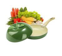 Casseruola piccola | Pentola per cuocere a fuoco lento per frutta e verdura, casseruola di con coperchio - Per cottura a induzione su tavolo da cottura in cucina per latte zuppa spaghetti