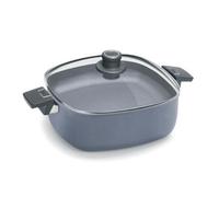 Casseruola Quadrata con Manici e Coperchio Woll Diamond Lite 28x28 cm - WLL 1028