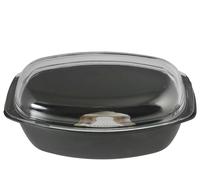 Casseruola Rettangolare Antiaderente Extra Chef Con Coperchio H&H