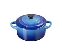 Le Creuset Mini cocotte rotonda in gres vetrificato, 250 ml, diameter 10 cm, Azure, 71901102200100