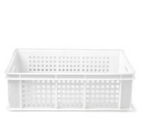 Casseruola Service Forato Filop 60x40x19 Bianco Giganplast