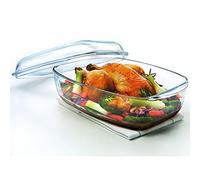 CASSERUOLA TEGAME C/COPERCHIO RETTANGOLARE VETRO 37x22x10H PYREX 2026