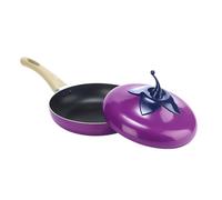 Casseruola,Utensili Da Cucina Antiaderenti Per Verdura E Frutta,Casseruola Da Sobbollire Con Coperchio - per Cucina, Fornello a Induzione, per Zuppa, Bollire Latte, Cottura, Frittura, Sobollire