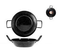 Casseruola Vaello 2 manici ferro smaltato diametro da Cm 18