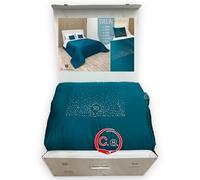 CasseseShop Trapunta/Piumone Evelin Renato Balestra con 2 cuscini arredo coordinati ( Ottanio)