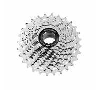 Cassetta 10v. microshift 11-28 per shimano-sram strada argento (venduta singolar