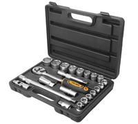 CASSETTA 22PZ CRICCHETTO REVERSIBILE CON BUSSOLE DA 1/2"