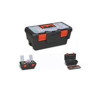 CASSETTA 48CM 19" PORTA UTENSILI VALIGETTA BORSA ATTREZZI IN PLASTICA MINUTERIA