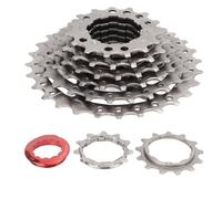 Cassetta a 8 velocità 11 28T Nichel Chromium in acciaio in acciaio volano leggero cambio liscio durevole per bici da strada per mountain bike per mountain bike