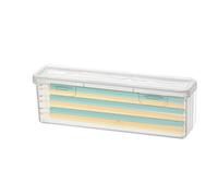 Cassetta a matita, custodia a matita chiara con grande capacità,Box di archiviazione della classificazione del cassetto | Distributori da scrivania, robusto organizzatore per articoli di cartoleria, p