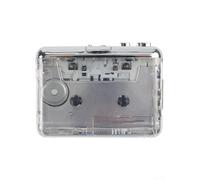 Cassetta a per convertitore mp3 Alloggiamento trasparente PC Materiale | Per connettore USB-C, per formattazione MP3, archiviazione digitale, compatibile con software PC, salvare vecchi nastri
