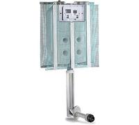 CASSETTA AD INCASSO PUCCI ECO 2 PULSANTI MOD.2014 lt. 9 - lt. 4 PUCCI